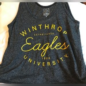 Winthrop Thank crop top size small